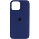 Чехол на Apple iPhone 16 Pro Max / чехлы для айфон 16 про макс силикон Синий / Deep navy - изображение 1