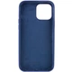 Чехол на Apple iPhone 16 Pro Max / чехлы для айфон 16 про макс силикон Синий / Deep navy - изображение 2