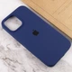 Чехол на Apple iPhone 16 Pro Max / чехлы для айфон 16 про макс силикон Синий / Deep navy - изображение 5