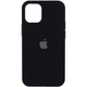 Чехол на Apple iPhone 12 Pro, Apple iPhone 12 / для айфон 12 / айфон 12 про силиконовый АА Черный / Black - изображение 1