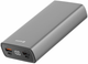 Powerbank Swissten Aluminium 20000 mAh 20W Power Delivery Black (22013916) - obraz 1