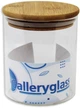 Банка для хранения Shelley Glass стеклянная с бамбуковой крышкой 450 мл (S0105-4) - изображение 3