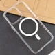 Чехол на Apple iPhone 15 Pro Max / для айфон 15 про макс с функцией MagSafe (Безцветный) Прозрачный - изображение 5