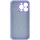 Чехол на Apple iPhone 15 Pro Max / для айфон 15 про макс силиконовый АА Сиреневый / Dasheen с защитой камеры - изображение 2