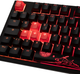 Klawiatura przewodowa Ducky Shine 7 PBT Cherry MX Speed Silver USB Black (GATA-1143) - obraz 4