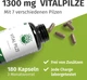 Грибний комплекс 1300 мг Green Naturals 180 капсул - зображення 3