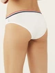 Набор трусиков слипов женских хлопковых U.S. Polo Assn 66271 L 3 шт Белый/Синий/Красный (8680557324372) - изображение 7