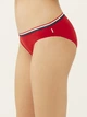 Набор трусиков слипов женских хлопковых U.S. Polo Assn 66271 L 3 шт Белый/Синий/Красный (8680557324372) - изображение 9