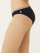 Набор трусиков слипов женских хлопковых U.S. Polo Assn 66271 L 3 шт Белый/Синий/Красный (8680557324372) - изображение 11