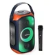 Колонка Hopestar Party 300 (80W/TWS/IPX5/RGB/12500mAh/мікрофон) Grey-Red - зображення 1