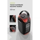 Колонка Hopestar Party 300 (80W/TWS/IPX5/RGB/12500mAh/мікрофон) Grey-Red - зображення 2