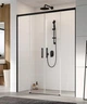Душові двері RADAWAY Idea Black DWD 180 см 387128-54-01 - зображення 1