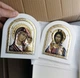 Иконы арочные для дома Спаситель и Пресвятая Богородица 12x14см - изображение 2
