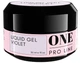 Жидкий полигель One Pro Line Liquid PolyGel Violet 30 мл (5902211570295) - изображение 1