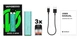 Багаторазова електронна сигарета POD система Vaporesso XROS 3 Mini Kit Aqua Green + 2 додаткових картриджа - зображення 3