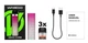 Багаторазова електронна сигарета POD система Vaporesso XROS 3 Mini Kit Rose Pink + 2 додаткових картриджа - зображення 3