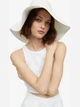 Шляпа женская H&M 061131302 S Белая (6666000271334) - изображение 2
