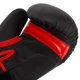 Перчатки боксерские PU на липучке HARD TOUCH BO-4432 (р-р 12oz, цвет черный-красный) - изображение 4