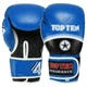 Перчатки боксерские кожаные TopTN PERFORMANCE TOP-041 (размер 16oz, синий-черный) - изображение 1