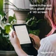 Електронна книга 6" Kobo Clara BW / 16ГБ / Wi-Fi / Bluetooth / Сенсорний E-Ink екран (1448 х 1072) / Вологозахищеність IPX8 / Чорна Б/В - зображення 4