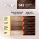 Стойкая крем-краска для волос Avena Color Shine 042 Каштановый 138 мл (4823115502568) - изображение 3