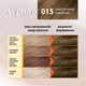 Стойкая крем-краска для волос Avena Color Shine 015 Темно-русый 138 мл (4823115502575) - изображение 3