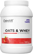 Замінник харчування OstroVit Oats & Whey Strawberry 1000 г (5903246222999) - зображення 1