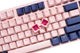 Klawiatura przewodowa Ducky One 3 Fuji TKL MX Silent Red USB Pink-Blue (DKON2187-SUSPDFUPBBC1) - obraz 2