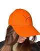 Жіноча кепка бейсболка із натуральної бавовни Puma one size оранжева - изображение 6