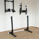 Стойки под штангу 50х50 мм А007 Черно-белые Hardcore GYM - изображение 4