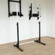 Стойки под штангу 40х40 мм А005 Черно-белые Hardcore GYM - изображение 4