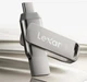 USB 3.2 + USB Type-C 2 в 1 OTG Флешка Lexar Jumpdrive D40T 128Gb Silver - зображення 6