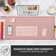 Коврик для мышки Logitech Desk Mat Studio Series Darker Rose (956-000053) - изображение 8
