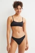 Купальний топ H&M 1046226 XS чорний - изображение 3