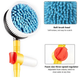 Вращающаяся щетка насадка для шланга Water Blast Cleaner Roto Brush (100e) - изображение 7