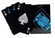 Карты игральные покерные Neon Blue пластиковые (54 карты) - изображение 9