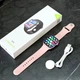Смарт-Годинник Smart Watch 9 Borofone 45 мм, ip67, голосовий виклик, повідомлення з соціальних мереж Рожевий - зображення 9