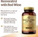 Ресвератрол Solgar, Resveratrol, 250 мг, 30 капсул - зображення 4