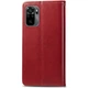 Шкіряний чохол-книжка GETMAN Gallant (PU) для Xiaomi Redmi Note 10 / Note 10s Червоний - изображение 2