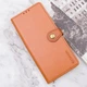 Шкіряний чохол книжка GETMAN Gallant (PU) для Samsung Galaxy A35 Коричневий - изображение 4