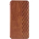 Кожаный чехол-книжка GETMAN Cubic (PU) для Xiaomi Redmi Note 13 Pro 4G / Poco M6 Pro 4G Коричневый - изображение 1