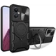 Удароміцний чохол Bracket case with Magnetic для Xiaomi Poco M5 Black Без бренду - зображення 1