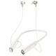 Bluetooth навушники Borofone BE66 Motor neck-mounted Biege - зображення 1