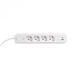 Сетевой удлинитель VIDEX ONCORD с/з 4 розетки с кнопкой 3м(3x1.5мм) и USB(QC3.0) + USB-C(PD18W) белый - изображение 5