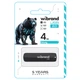 Flash Wibrand USB 2.0 Grizzly 4Gb Black (WI2.0/GR4P3B) - изображение 2