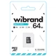 Карта памяти Wibrand microSDXC 64GB Class 10 UHS-I (WICDXU1/64GB) Black - изображение 2