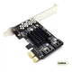 Адаптер SATA III (6 Гбит/с) PCI-E (для подключения дополнительных hdd / ssd) - PCE2SAT-M01 VER006S. - изображение 1