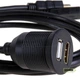 Порт подовжувач з кабелем - CARPRIE на USB 3.0 і HDMI 19pin (1 метр) - зображення 4
