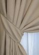 Комплект готових штор VR-Textil Блекаут Fusion Dimout № 827ш Бежевий 100х270 см 2 шт (31-565) - зображення 4