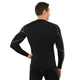 Чоловічий лонгслів з довгим рукавом рашгард Jason J01 розмір 3XL (50-52) Black-Grey - зображення 4